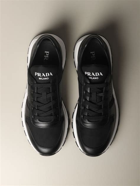 mens trainers prada|authentic men prada sneakers.